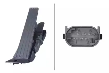 6PV 010 946-281 HELLA Датчик, положение педали акселератора