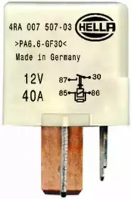 4RA 007 507-031 HELLA Реле, система накаливания
