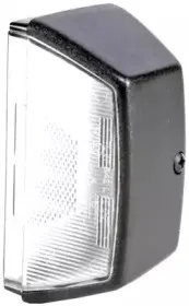 9BG 121 587-031 HELLA Корпус, фонарь освещения номерного знака