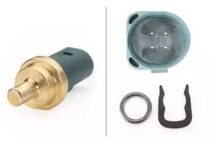6PT 009 107-141 HELLA Датчик, температура охлаждающей жидкости