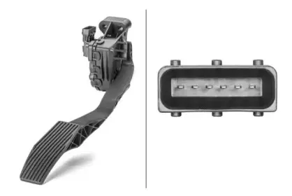 6PV 010 946-031 HELLA Датчик, положение педали акселератора