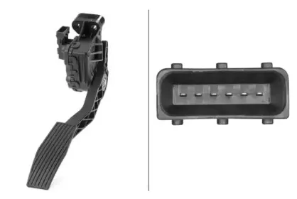 6PV 010 946-291 HELLA Датчик, положение педали акселератора