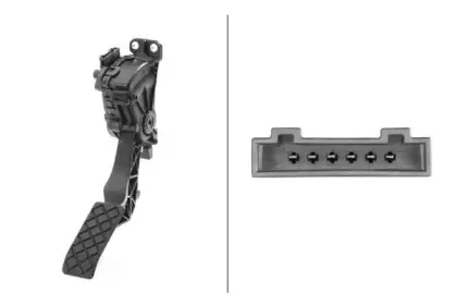 6PV 008 495-711 HELLA Датчик, положение педали акселератора