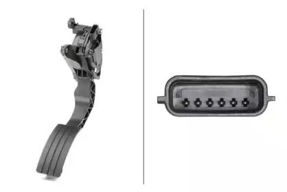 6PV 009 978-711 HELLA Датчик, положение педали акселератора