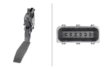 6PV 009 765-711 HELLA Датчик, положение педали акселератора