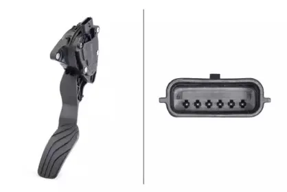 6PV 009 978-801 HELLA Датчик, положение педали акселератора