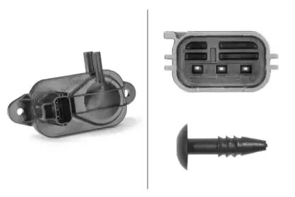 6PP 009 409-271 HELLA Датчик, давление выхлопных газов