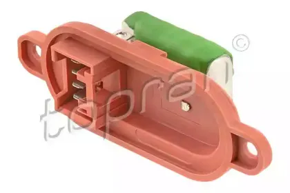 600 381 TOPRAN Сопротивление, вентилятор салона