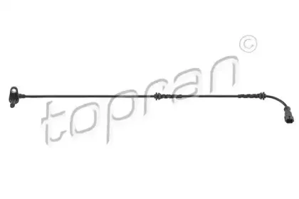 701 869 TOPRAN Датчик, частота вращения колеса