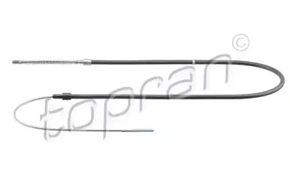 108 603 TOPRAN Трос, стояночная тормозная система