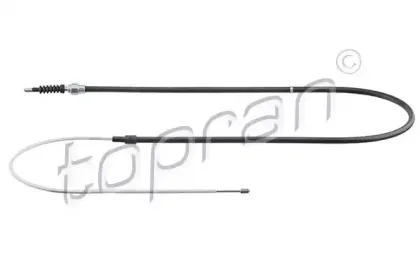 108 333 TOPRAN Трос, стояночная тормозная система