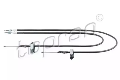 302 068 TOPRAN Трос, стояночная тормозная система
