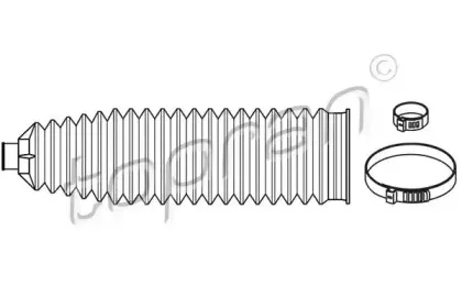 207 165 TOPRAN Комплект пылника, рулевое управление