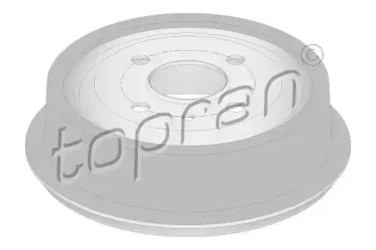 200 930 TOPRAN Тормозной барабан