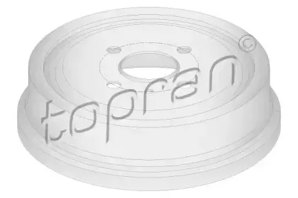205 238 TOPRAN Тормозной барабан