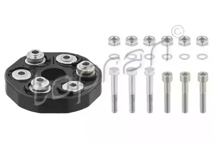 400 615 TOPRAN Шарнир, продольный вал