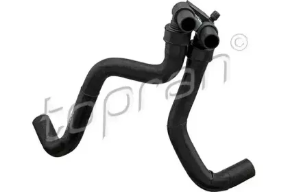 722 934 TOPRAN Шланг радиатора