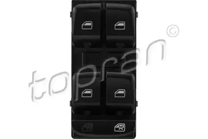 114 755 TOPRAN Выключатель, стеклолодъемник