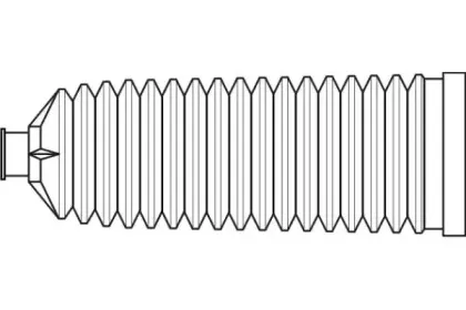 302 748 TOPRAN Пыльник, рулевое управление