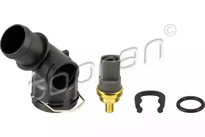 111 236 TOPRAN Фланец охлаждающей жидкости