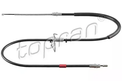 304 663 TOPRAN Трос, стояночная тормозная система