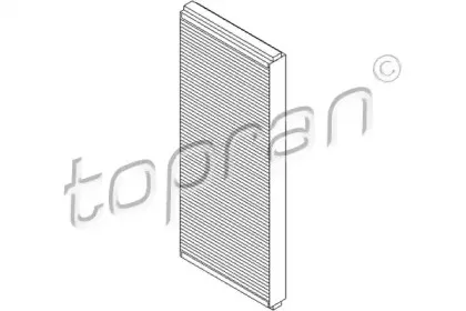 108 409 TOPRAN Фильтр, воздух во внутренном пространстве