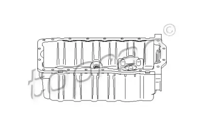 112 342 TOPRAN Масляный поддон