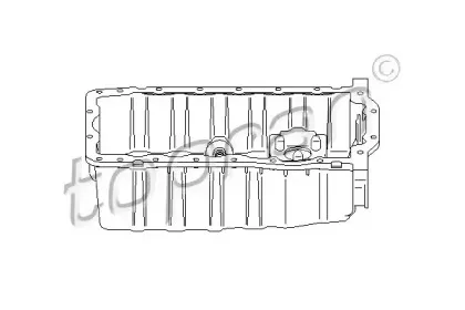 109 616 TOPRAN Масляный поддон