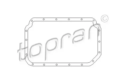 101 594 TOPRAN Прокладка, масляный поддон