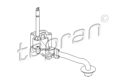 108 208 TOPRAN Масляный насос