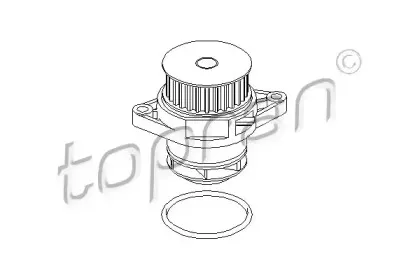109 438 TOPRAN Водяной насос