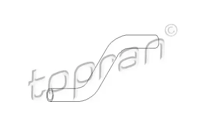 102 713 TOPRAN Шланг радиатора
