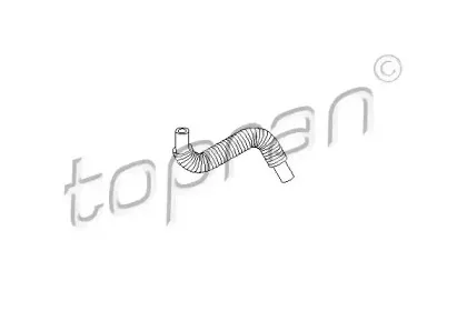 109 013 TOPRAN Шланг радиатора