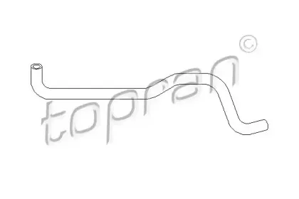 109 195 TOPRAN Шланг радиатора