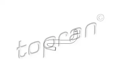 107 381 TOPRAN Шланг радиатора
