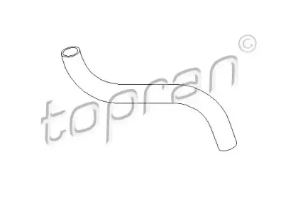102 570 TOPRAN Шланг радиатора