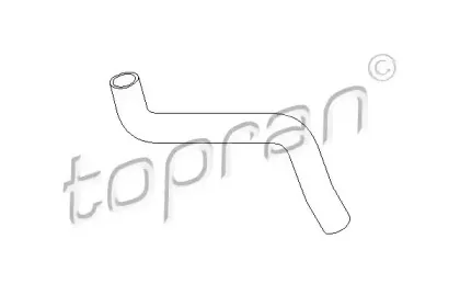 102 721 TOPRAN Шланг радиатора