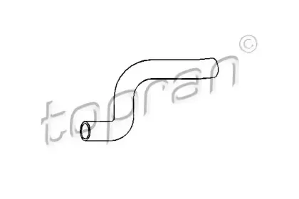 103 835 TOPRAN Шланг радиатора