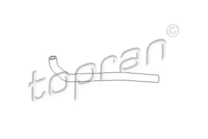 102 723 TOPRAN Шланг радиатора