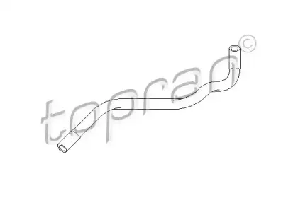 103 002 TOPRAN Шланг радиатора