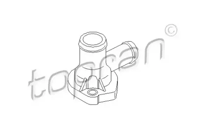 107 917 TOPRAN Фланец охлаждающей жидкости