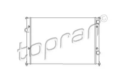 110 179 TOPRAN Радиатор, охлаждение двигателя