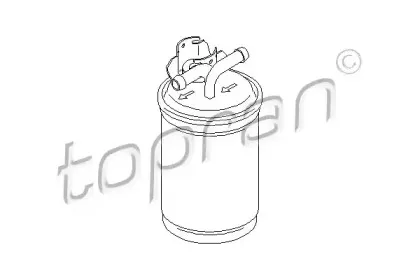 110 731 TOPRAN Топливный фильтр