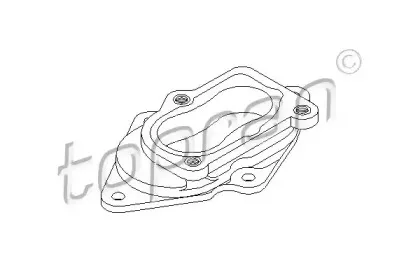 100 226 TOPRAN Фланец, карбюратор