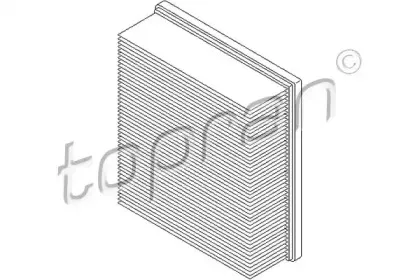 109 043 TOPRAN Воздушный фильтр