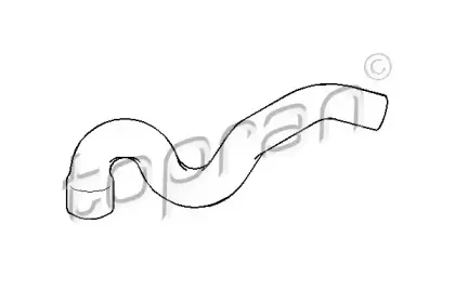 111 549 TOPRAN Трубка нагнетаемого воздуха
