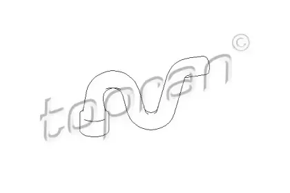 111 548 TOPRAN Трубка нагнетаемого воздуха