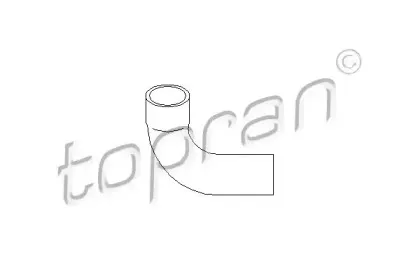 111 551 TOPRAN Трубка нагнетаемого воздуха