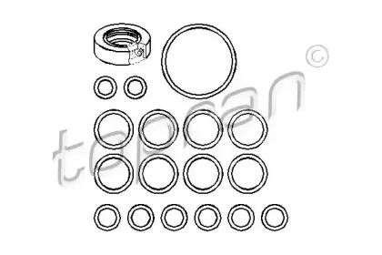 107 356 TOPRAN Комплект прокладок, гидравлический насос