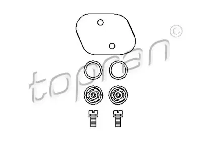 101 493 TOPRAN Мембрана, вакуумный насос